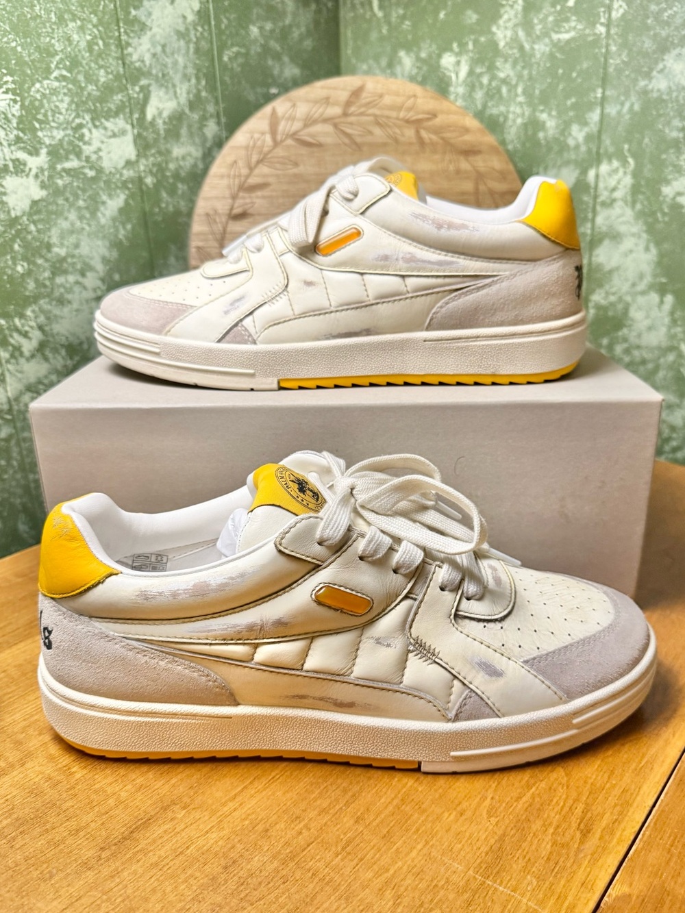 New Palm Angels University Low Top Sneaker Men 11 PMIA07